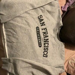 San Fran CROPPED sweatshirt